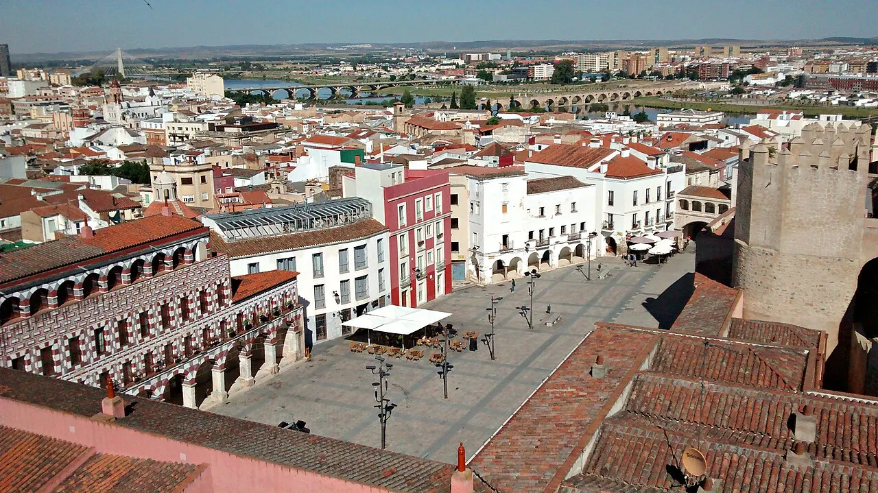 Badajoz : vue de la ville et principaux lieux à voir
