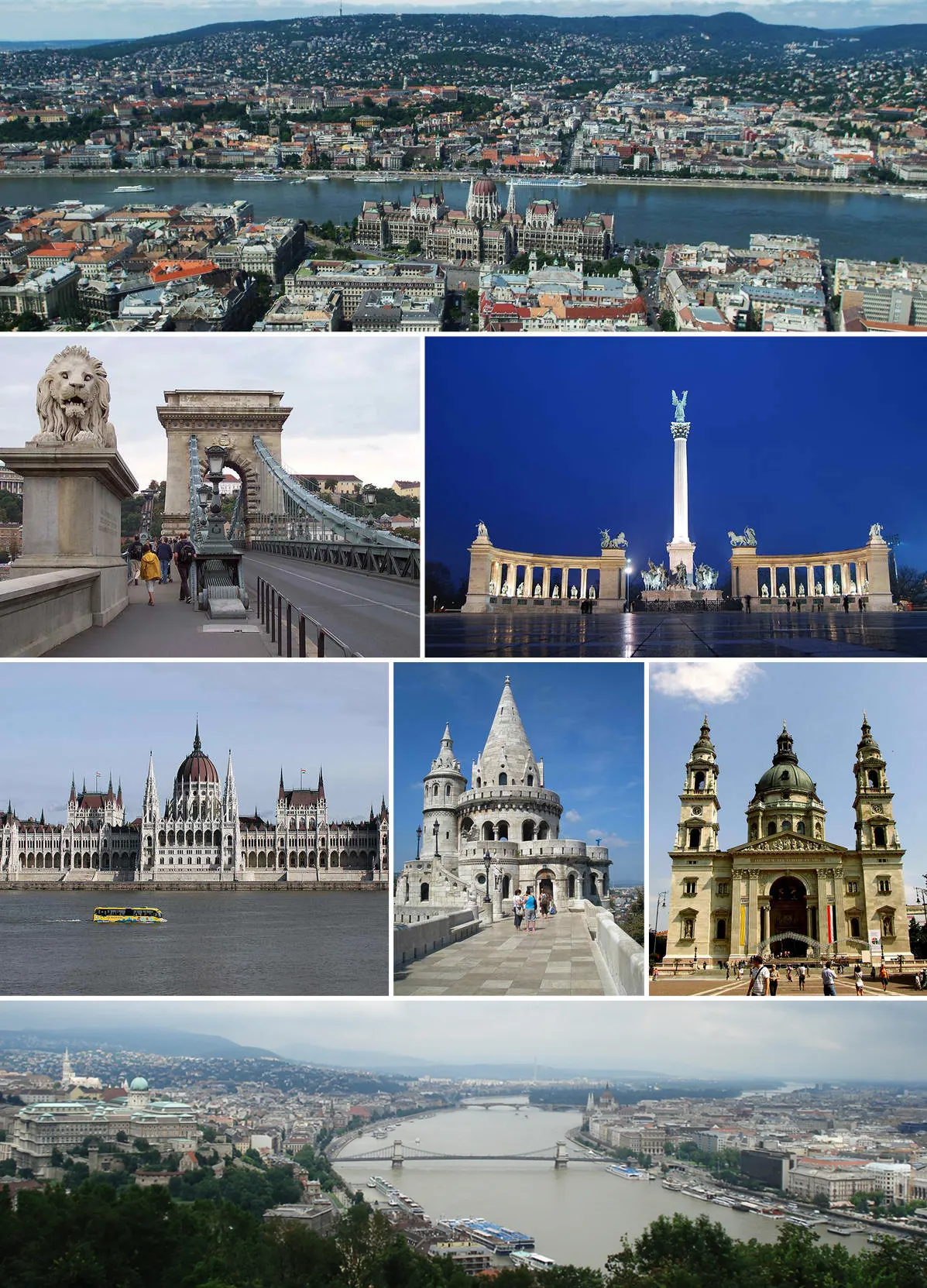 Budapest: vista de la ciudad y principales lugares que ver