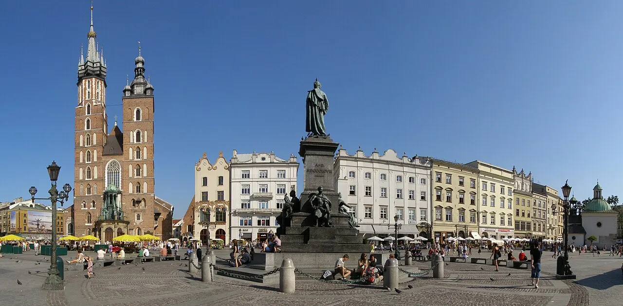 Cracovia: veduta della città e principali luoghi da vedere