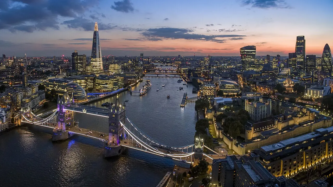 London: Stadtansicht und wichtigste Sehenswürdigkeiten