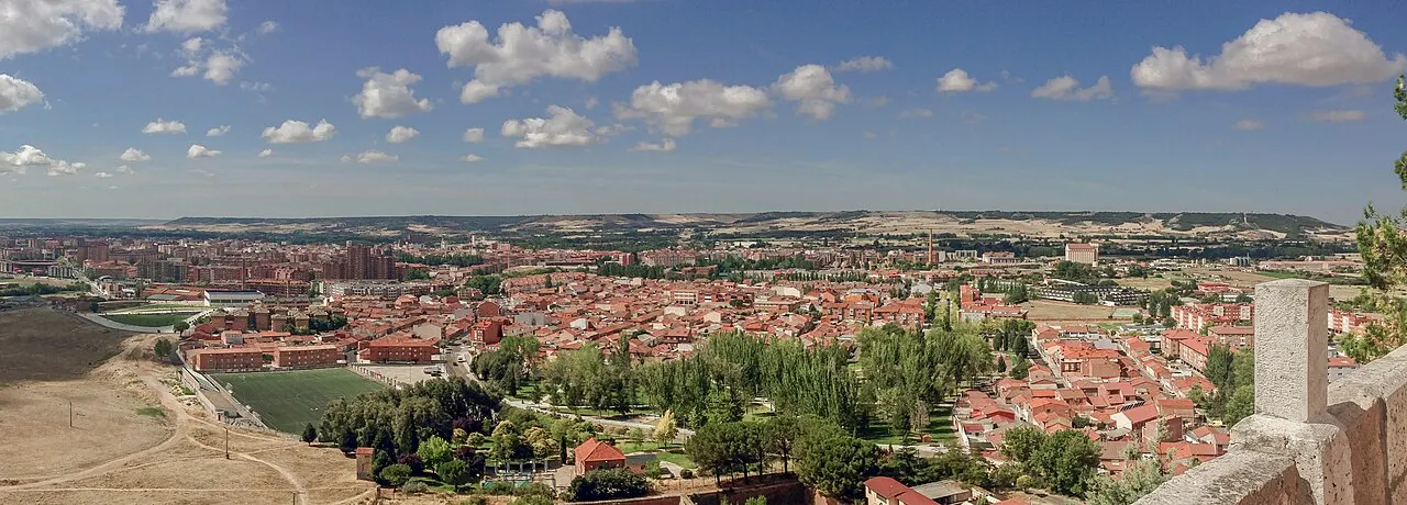 Palencia : vue de la ville et principaux lieux à voir