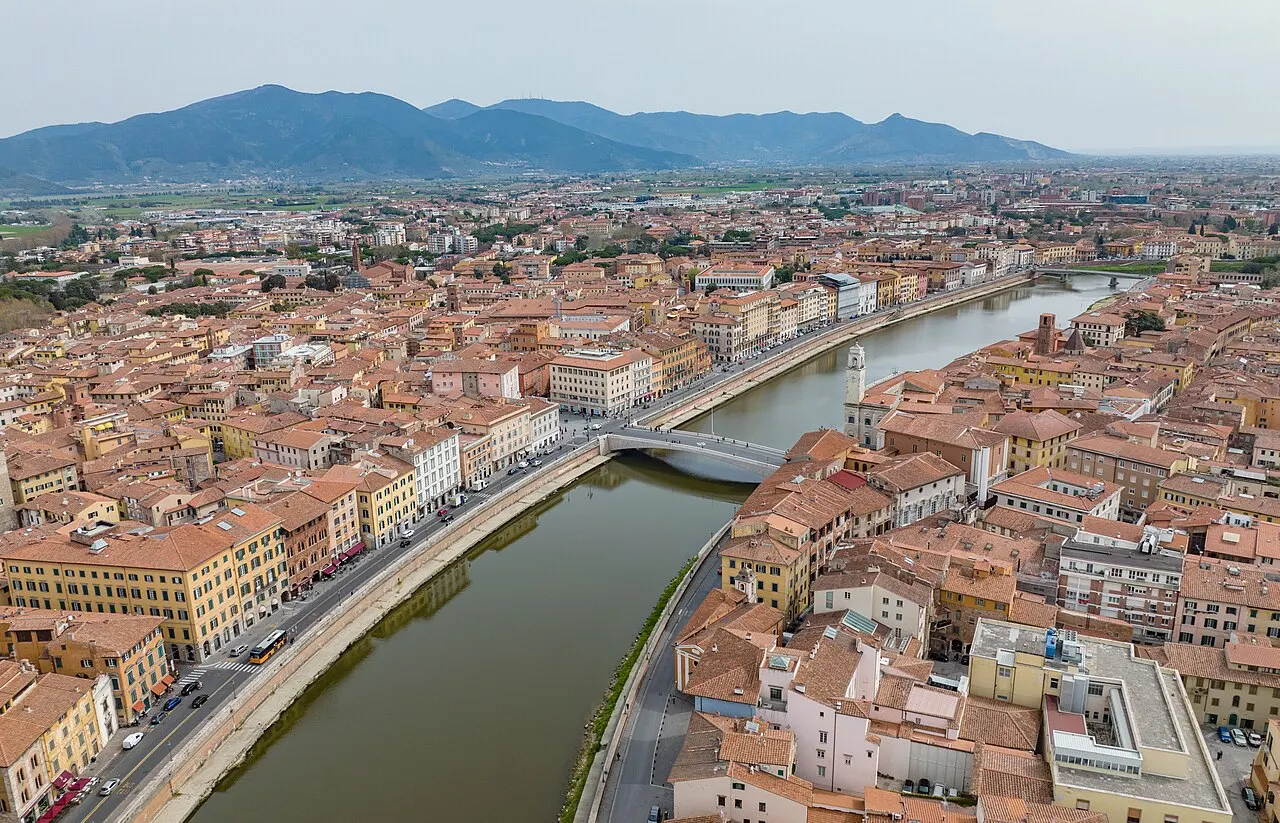 Pise : vue de la ville et principaux lieux à voir
