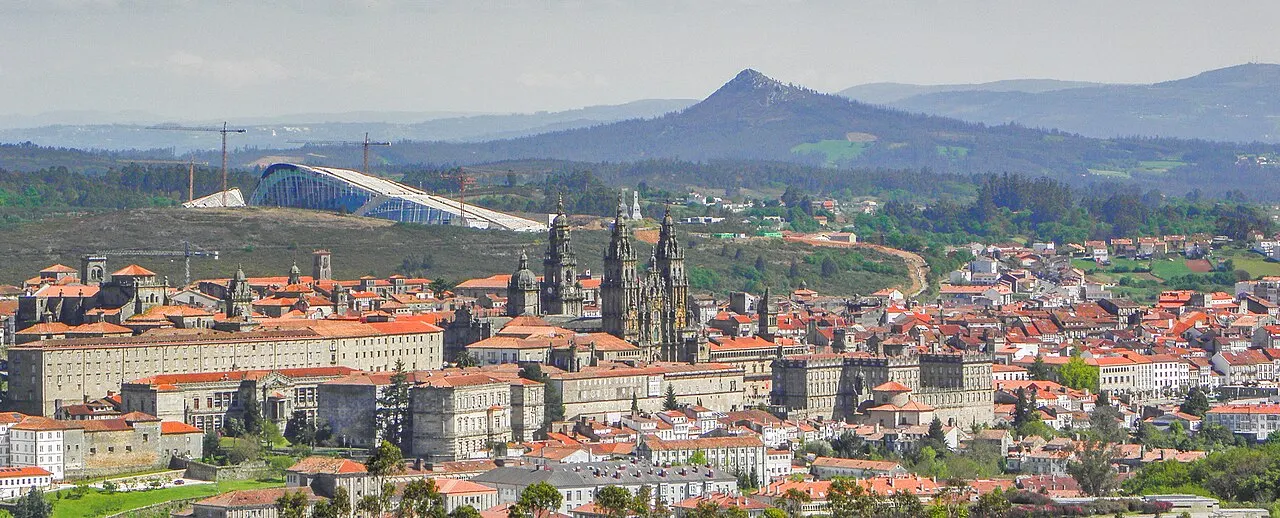 Santiago di Compostela: veduta della città e principali luoghi da vedere