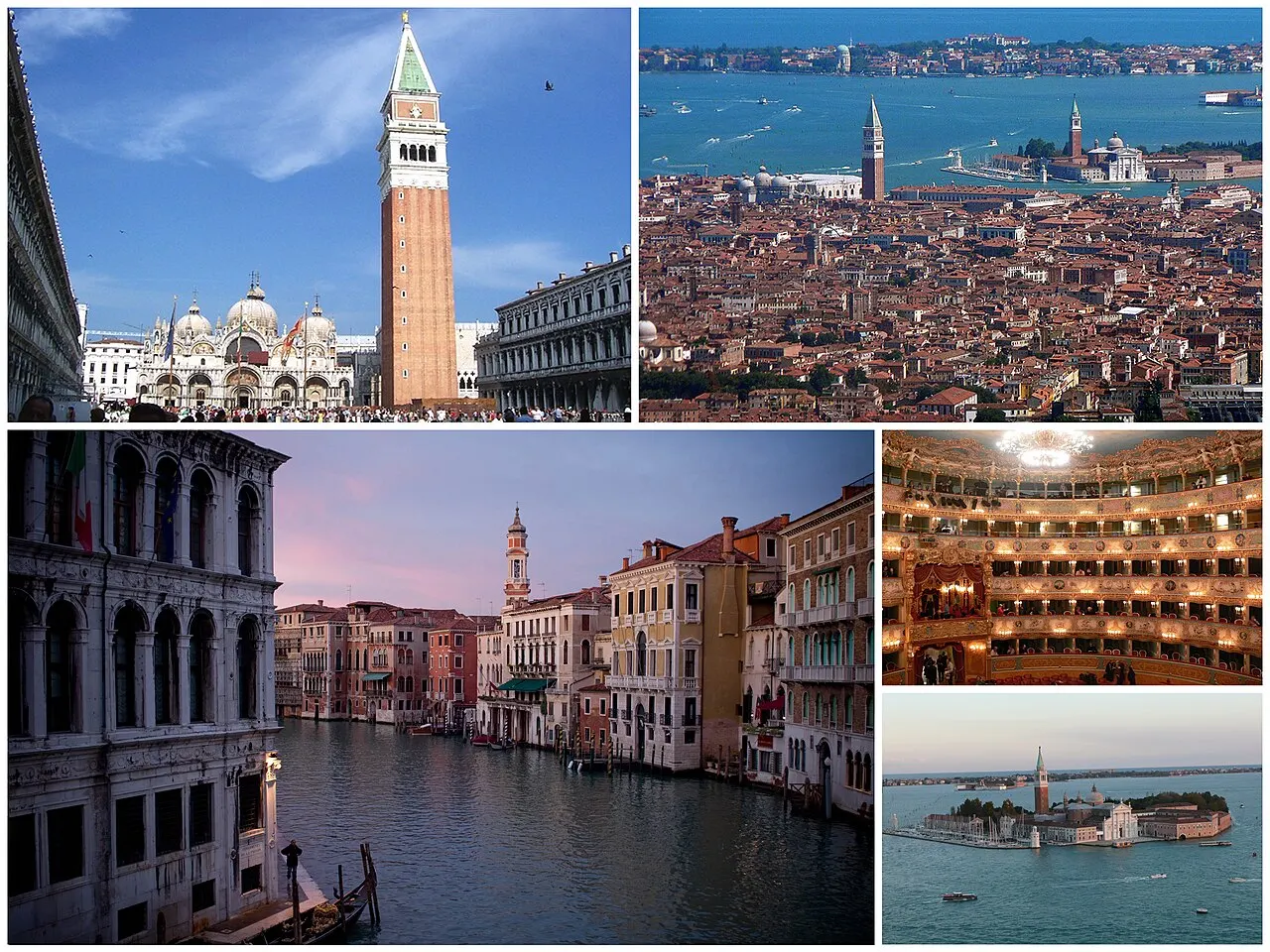 Venecia: vista de la ciudad y principales lugares que ver