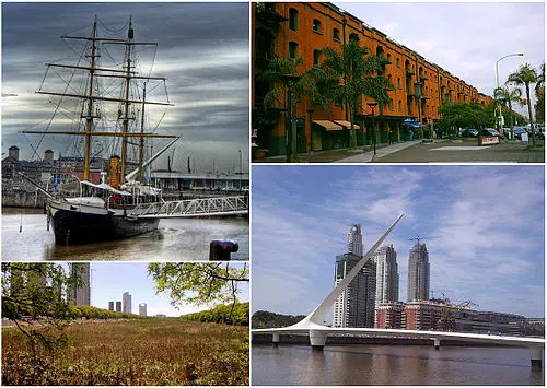 Puente de la Mujer (Puerto Madero) — Bleff (CC BY-SA 3.0) Puente de la Mujer (Puerto Madero)