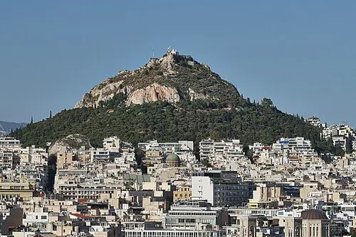 Lycabettus Hill — George E. Koronaios (CC BY-SA 4.0) Lycabettus Hill
