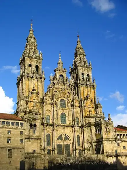 Cattedrale di Santiago di Compostela — Antoine Cadotte (CC BY-SA 3.0) Cattedrale di Santiago di Compostela