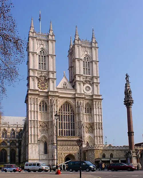 Westminster Abbey — Σπάρτακος (changes by Rabanus Flavus) (CC BY-SA 4.0) Westminster Abbey