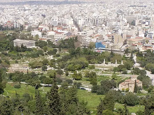 Ancient Agora — DerHexer (CC BY-SA 4.0) Ancient Agora