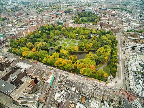 St Stephen's Green — Dronepicr (CC BY 3.0) St Stephen's Green