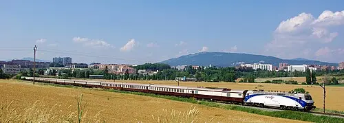 Baeza tourist train