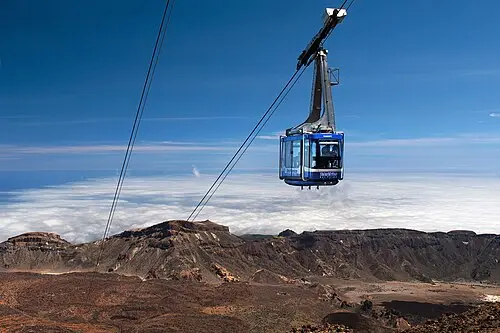 Teide Cable Car — Gabriel gironés (CC BY-SA 4.0) Teide Cable Car