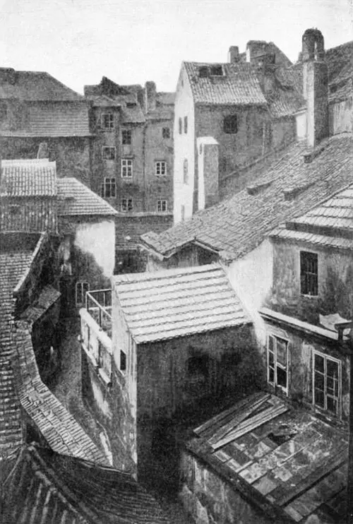 Jewish Quarter (Josefov) — Unknown authorUnknown author (Public domain) Jewish Quarter (Josefov)