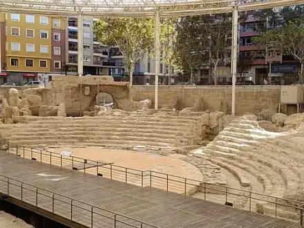Romeins theater van Caesaraugusta — CARLOS TEIXIDOR CADENAS (CC BY 4.0) Romeins theater van Caesaraugusta