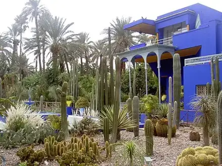 Majorelle-tuin — Wikimedia Commons (CC BY-SA 3.0) Majorelle-tuin