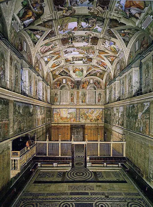 Museus do Vaticano e Capela Sistina — The original uploader was Snowdog at Italian Wikipedia. (CC BY-SA 3.0) Museus do Vaticano e Capela Sistina