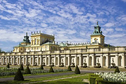 Jardines del Palacio de Wilanów