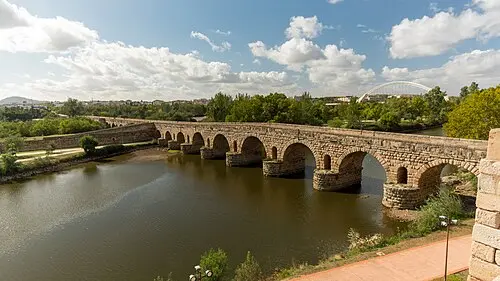 Römische Brücke über den Guadiana