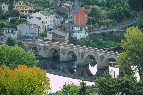 Römische Brücke von Lugo — Iago Casabiell González (CC BY-SA 4.0) Römische Brücke von Lugo
