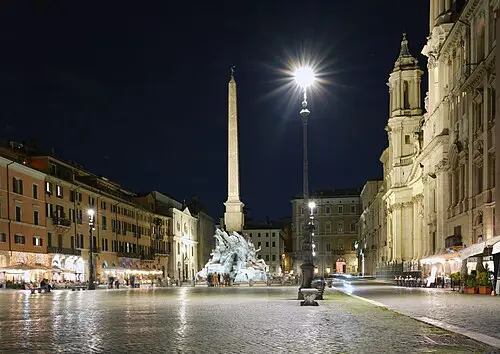 Piazza Navona and Spanish Steps — NikonZ7II (CC BY-SA 4.0) Piazza Navona and Spanish Steps