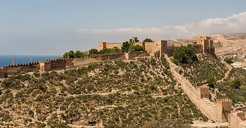 Alcazaba de Almería — Jebulon (CC0) Alcazaba de Almería