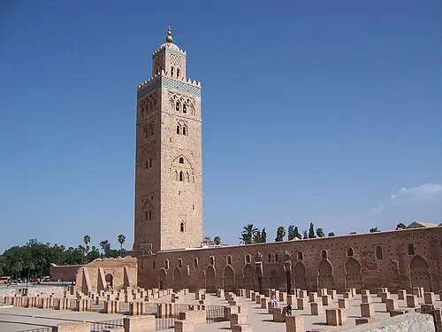 Koutoubia-moskee — Daniel Csörföly (CC BY-SA 3.0) Koutoubia-moskee